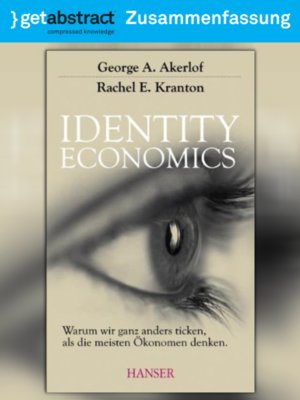 cover image of Identity Economics (Zusammenfassung)